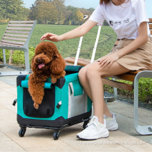Dogs Stroller With Detachable Carrier